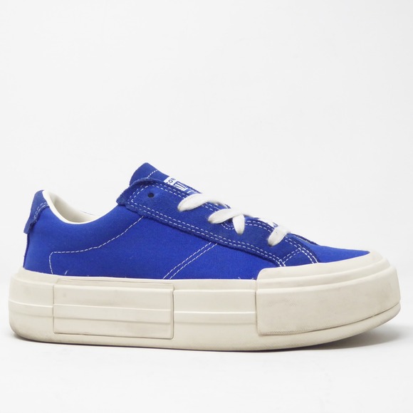 Converse All Star Cruise Ox Low Top Blue Platform Sneakers Mens 5.5 Womens 7 - Picture 2 of 10